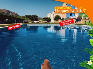 Piccolo appartamento in Els Griells. Apartamento con terraza