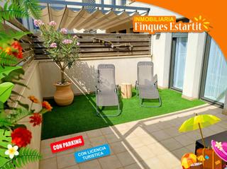 Apartament a L´Estartit Poble. Apartamento con parking estartit