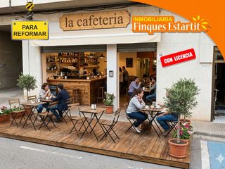 Business premise in Torroella de Montgrí. Local comercial de 73 m con salida de humos y licencia activa en