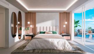 Planta baixa  Calle eva. Garden villa con piscina privada infinity, con 3 dormitorios y 2