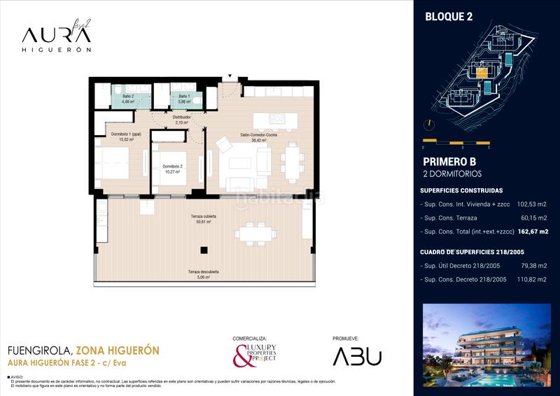 Foto 8b0b4d0f-be84-45c8-b53a-095a5fabd630. Pis 163m<sup>2</sup> amb calefacció aparcament piscina a La Capellanía - El Higuerón Benalmádena