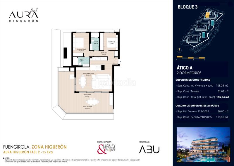 Foto bdca2292-a51f-4c49-9fab-ebb92c3c44c0. Dachwohnung 157m<sup>2</sup> mit parking pool in La Capellanía - El Higuerón Benalmádena