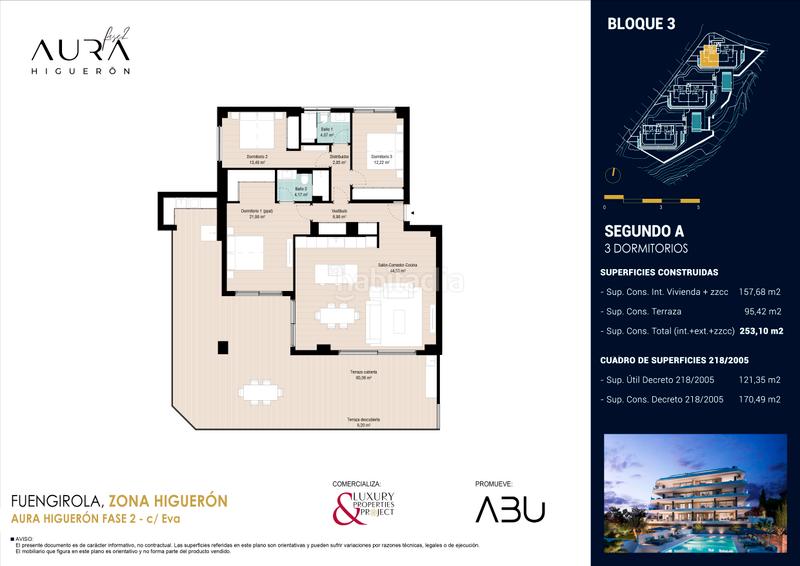 Foto 6efa29b7-39a8-441e-b967-9beed6274e8d. Appartamento 253m<sup>2</sup> con parcheggio piscina in La Capellanía - El Higuerón Benalmádena