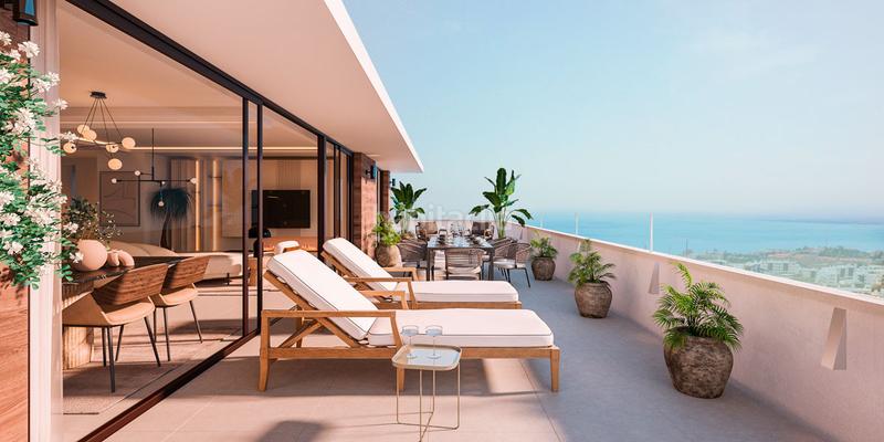 Foto eb85a83b-24b6-42ad-ba9a-b568c0a4457e. Flat with parking pool in La Capellanía - El Higuerón Benalmádena