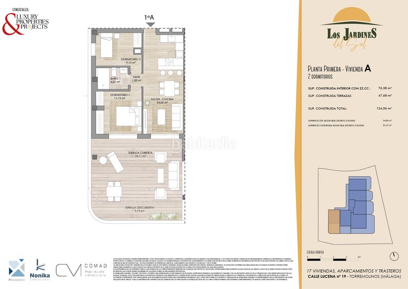 Foto 7a3d0469-14ef-41da-9c22-6983e0a05729. Etagenwohnung 124m<sup>2</sup> mit parking pool in El Pinillo Torremolinos