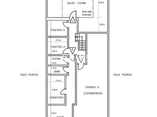 Edifici  Pilarica. Redpiso usera madrid rio