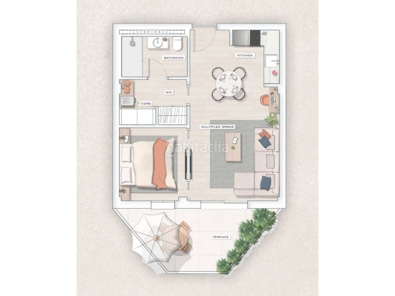 Foto 8cbb8a50-729a-436e-8e9a-ece6699f4989. Apartament amb calefacció aparcament piscina a Las Flores Mijas