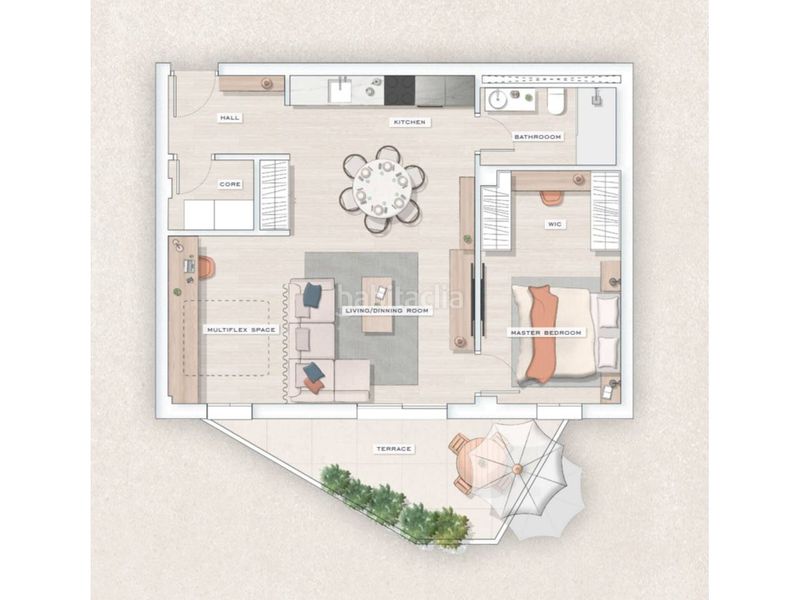 Foto c5aaeb72-1af0-429f-b800-b51d7953e7fc. Apartament amb calefacció aparcament piscina a Las Flores Mijas