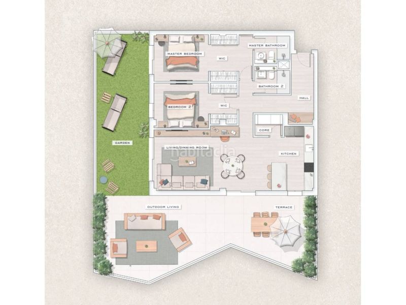 Foto f96e79c2-814c-4456-bc3a-5aa94a5a13e6. Apartament amb calefacció aparcament piscina a Las Flores Mijas