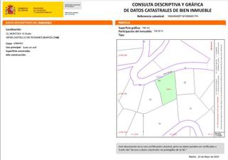 Terrain résidentiel  Carrer montgoi. Terreno en venta en castellvi de rosales