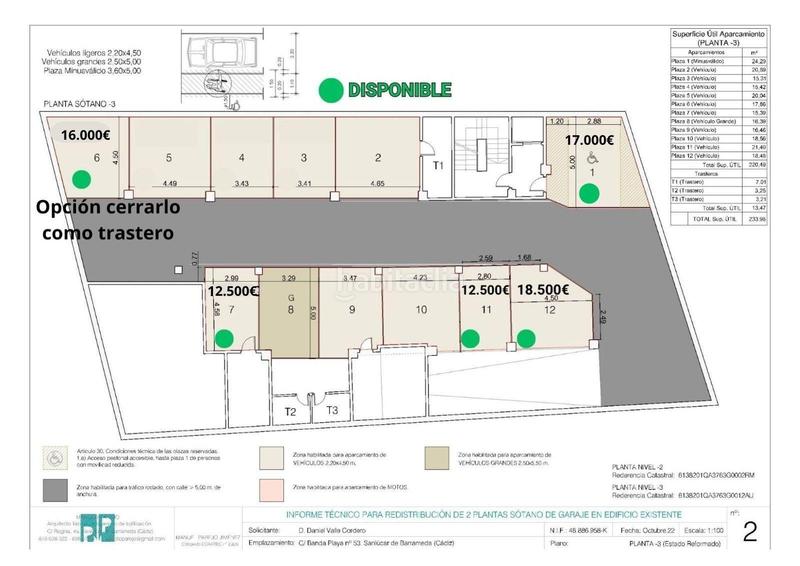 Foto cd65492d-68dd-4564-b240-e9c850ed41fb. Aparcament cotxe a Centro-Calzada-Cabo Noval Sanlúcar de Barrameda