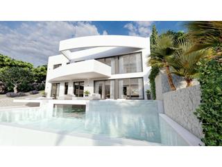 Casa a Altea la Vella. Villa de lujo de obra nueva en altea