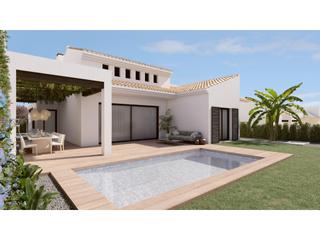 Haus in Algorfa. Villas de obra nueva en algorfa