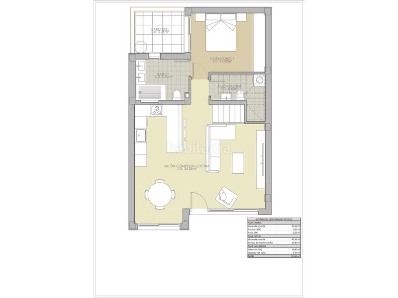 Foto 508dd20e-d8f8-4d00-96de-c7d5febcdbbc. Casa amb piscina a Centro Rojales