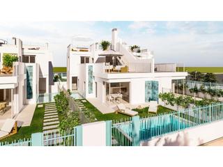 Maison à Las Lomas de Rame-Bahía Bella. Villas de obra nueva cerca de la serena golf y la playa en los a
