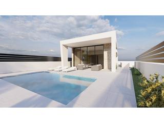 Maison à Los Balcones-Los Altos. Chalets de obra nueva de una planta con piscina privada en torre