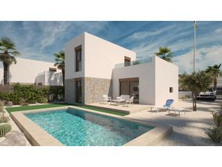 Casa a Algorfa. Exclusivas villas de nueva construcción en la zona del campo de