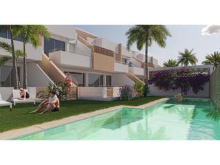 House in Pilar de la Horadada Ciudad. Bungalows de nueva construcción en pilar de la horadada, cerca d