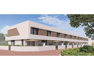 Casa in Pilar de la Horadada Ciudad. Casas adosadas y casas adosadas en esquina de nueva construcción