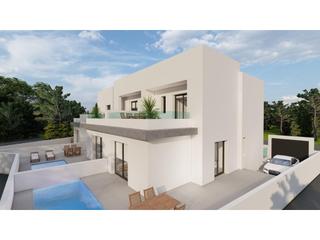 Casa a Daya Nueva. Villas de nueva construcción con piscina privada en daya nueva,
