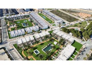Casa a Pilar de la Horadada Ciudad. Bungalows de obra nueva en pilar de la horadada