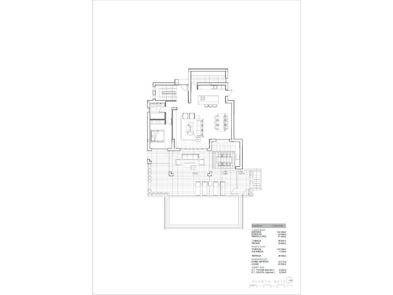 Foto f563fbe3-193c-4060-b23b-ca82284cfa46. Casa amb piscina a La Fustera Benissa