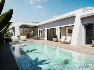 Casa a San Javier. Villa de obra nueva en una planta