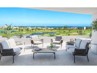 Attique à Las Lomas de Rame-Bahía Bella. Complejo residencial de nueva construcción en los alcázares