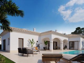 Maison à Lo Pagán. Villas mediterráneas de nueva construcción en san pedro del pina