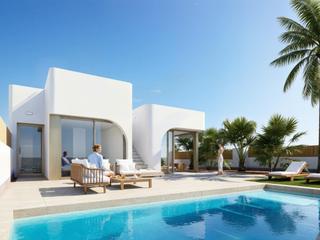 Casa a Las Lomas de Rame-Bahía Bella. Complejo residencial de nueva construcción en los alcázares, en
