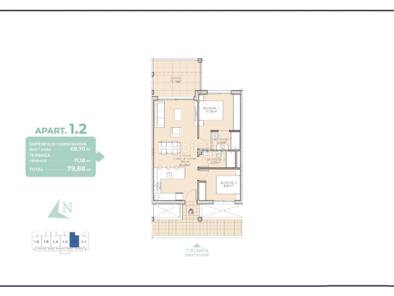 Foto ef628d8e-6376-4dcc-a317-210fca176d70. Apartamento residencial de obra nueva en los alcazares en Alcázares (Los)