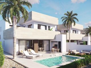 Casa a Santiago de La Ribera. Modernas villas de nueva construcción cerca de la playa en santi