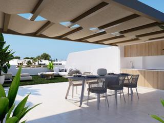 Casa in Lo Pagán. Bungalows de obra nueva en san pedro del pinatar  vida moderna j