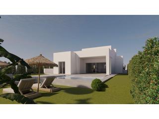Casa en Algorfa. Villas contemporáneas con piscina privada en la finca golf resor