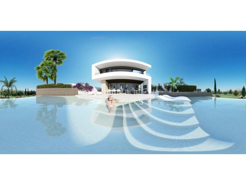 Foto 030c89c2-85d8-488e-b0f9-d0c4bd6b6b64. Casa villa de lujo de obra nueva en primera linea en campo de golf en Algorfa