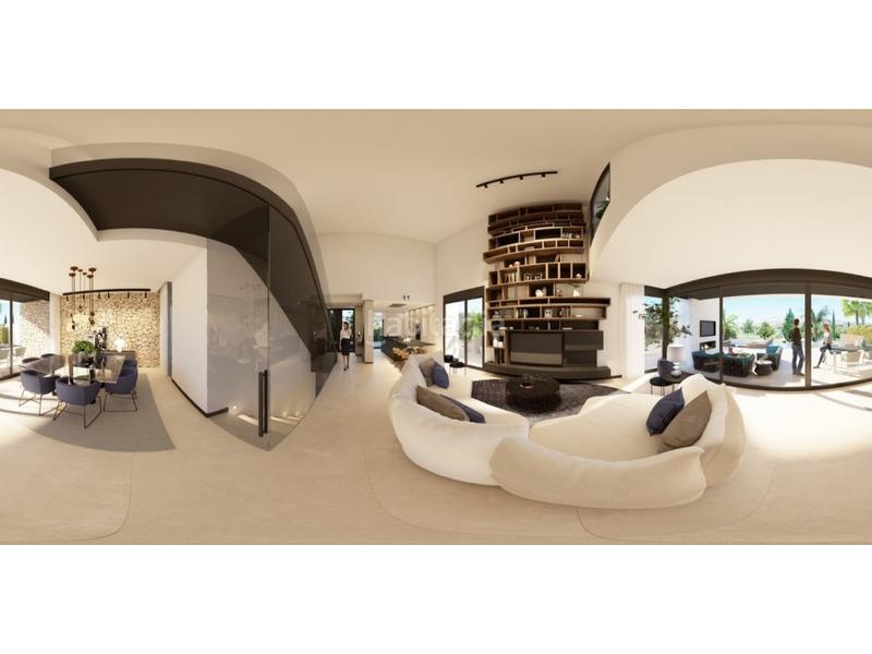 Foto c8a188ba-f39b-42c3-b6f4-34e17395ce8c. Casa villa de lujo de obra nueva en primera linea en campo de golf en Algorfa