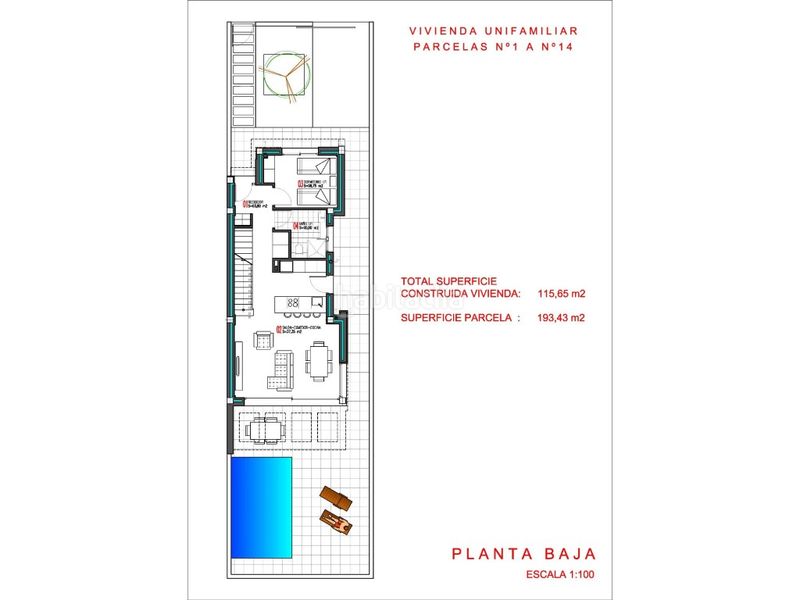 Foto b4d53d98-ecd9-4cc6-86aa-8e403a659a60. Casa amb piscina a Aguas Nuevas Torrevieja