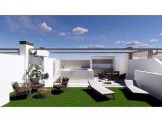 Haus in Pilar de la Horadada Ciudad. Bungalows de nueva construcción en venta en pilar de la horadada