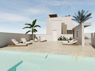 Casa a San Pedro del Pinatar. Apartamentos modernos con piscina comunitaria cerca de la playa