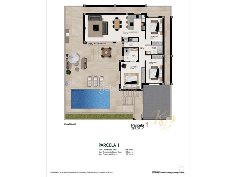 Foto db8eeeb2-e5d8-4f78-aa27-4229e079cc8c. Casa amb piscina a Rojales