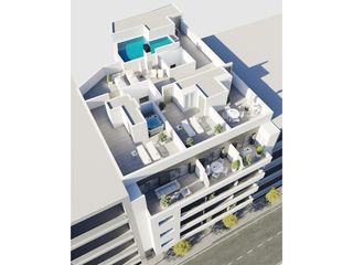 Ático en Centro - Muelle Pesquero. Apartamentos de nueva construcción en torrevieja a solo 400 m de