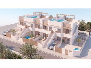 Casa a Pilar de la Horadada Ciudad. Bungalows de nueva construcción exclusivos con piscina privada e