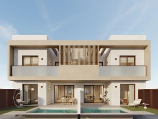 Casa a Lo Pagán. Bungalows de nueva construcción exclusivos con piscina privada e