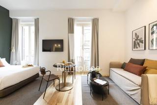 Affitto Piccolo appartamento in Cortes-Huertas. Práctico y elegante apartamento tipo estudio con cama doble, coc