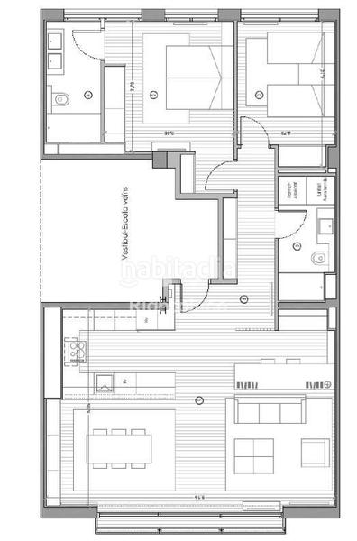 Foto 834fedf4-e301-4c14-80f4-8ae9cdb1e167. Location appartement avec chauffage dans Barceloneta Barcelona