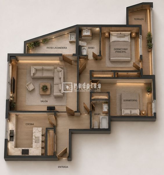 Foto 869fed01-f954-42f6-b9ea-d45460e188c6. Flat with heating parking pool in Aravaca Madrid
