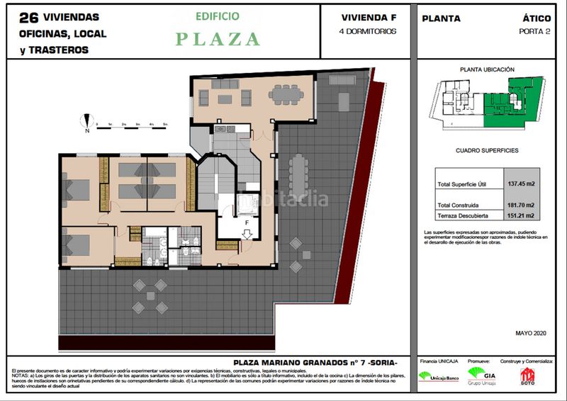 Foto b19a2ff9-8a6d-44c8-b890-364b4f145056. Pis a Centro Soria