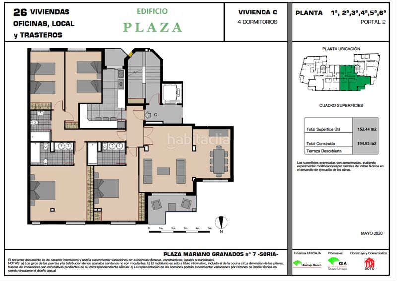 Foto e18fa62d-be41-47de-83f3-402a9a051b90. Pis a Centro Soria