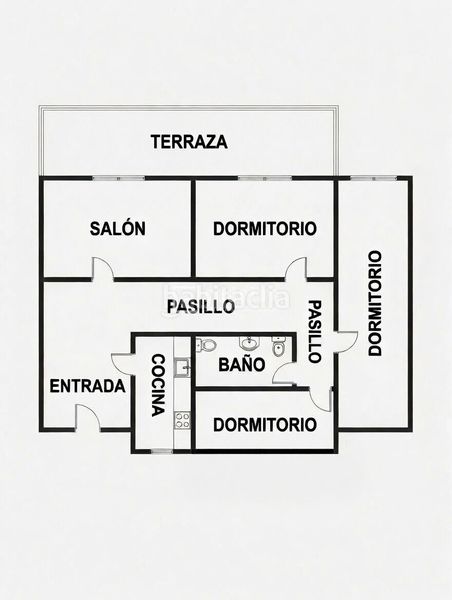 Foto 93d933e1-4791-4d1c-98dc-138bfdcae301. Piso conocemos como tú en Casco Antiguo Alcorcón