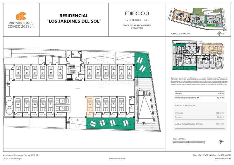 Foto 5aab2a46-4c61-44c1-9295-69c518b85f35. Flat 100m<sup>2</sup> with heating pool in Coín